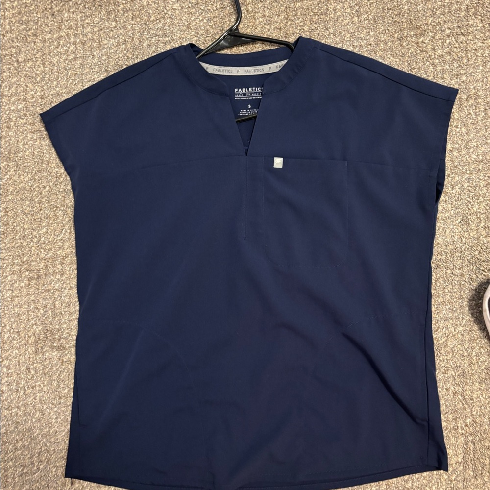 Fabletics navy Blue Performance Top
